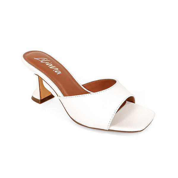 white lily sandals LILY1