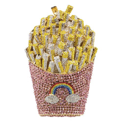 833366 - PINK FRENCH FRIES PURSE