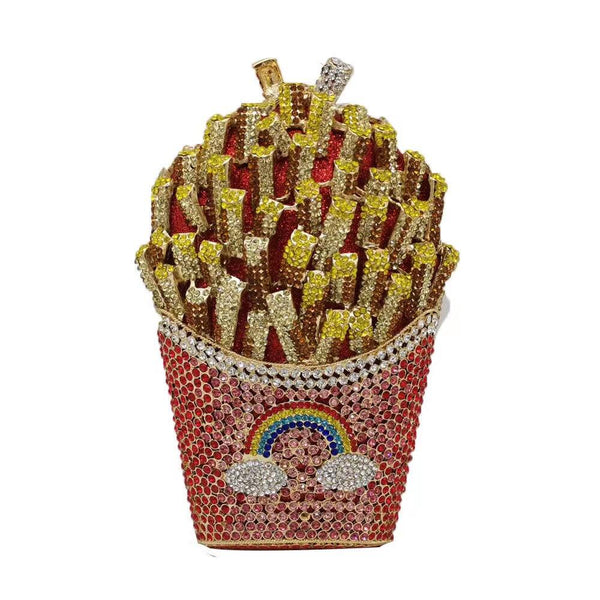833366 - RED FRENCH FRIES PURSE