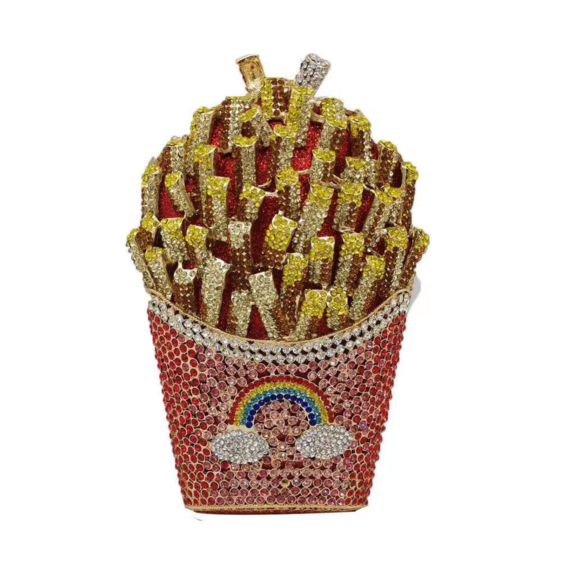 833366 - RED FRENCH FRIES PURSE