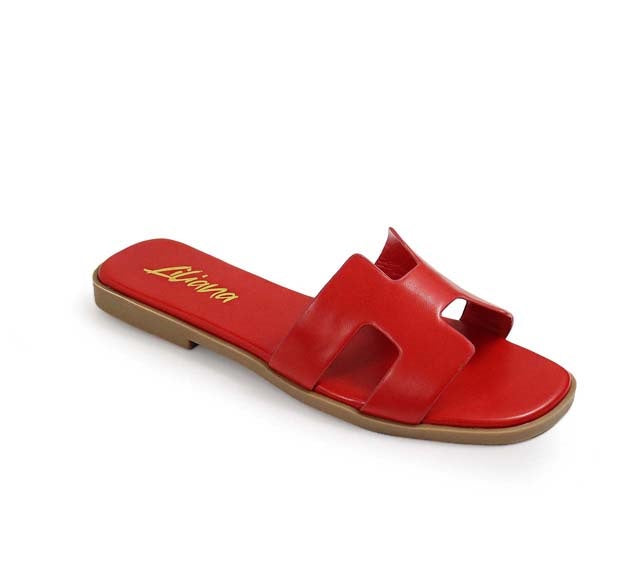 Alibi Sandal, Camel Leather - Monkee's of Huntsville