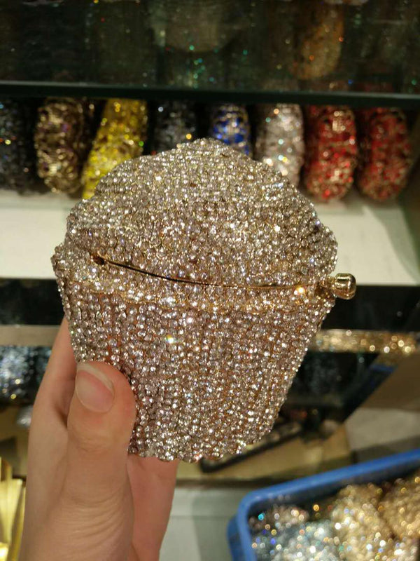 F07 CUPCAKE PURSE - GOLD