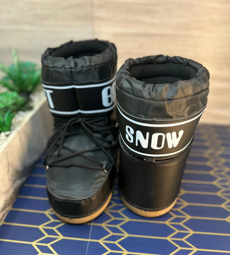 JUPITER06 - BLACK SNOW BOOTS