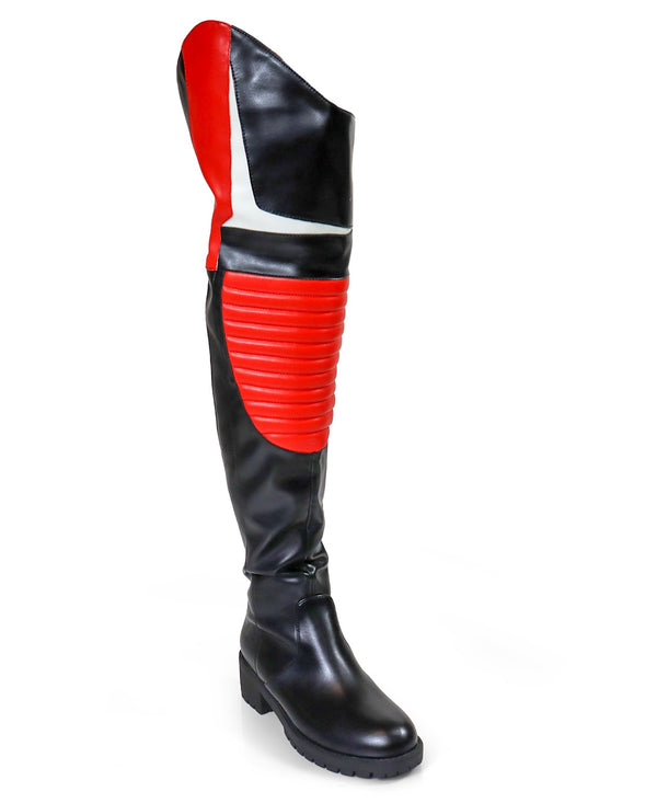 NORRIS01 - BLACK/RED