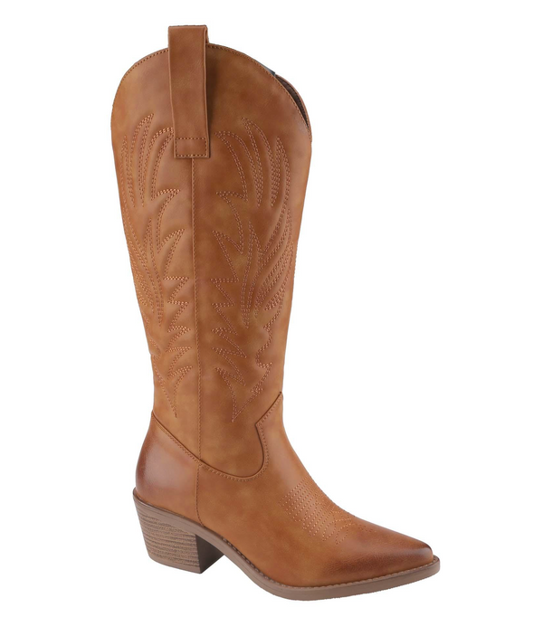 OPTIONS1 - TAN COWBOY BOOTS