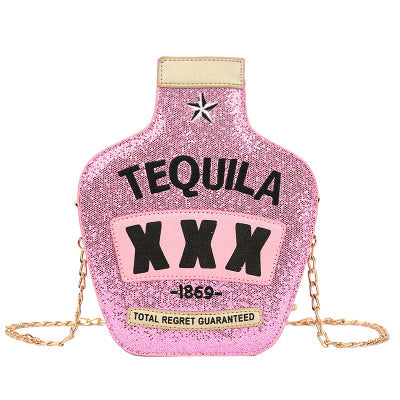 Glam (Inspired) Merch™ - Gold Sparkle Tequila Purse – Glam Couture, LLC
