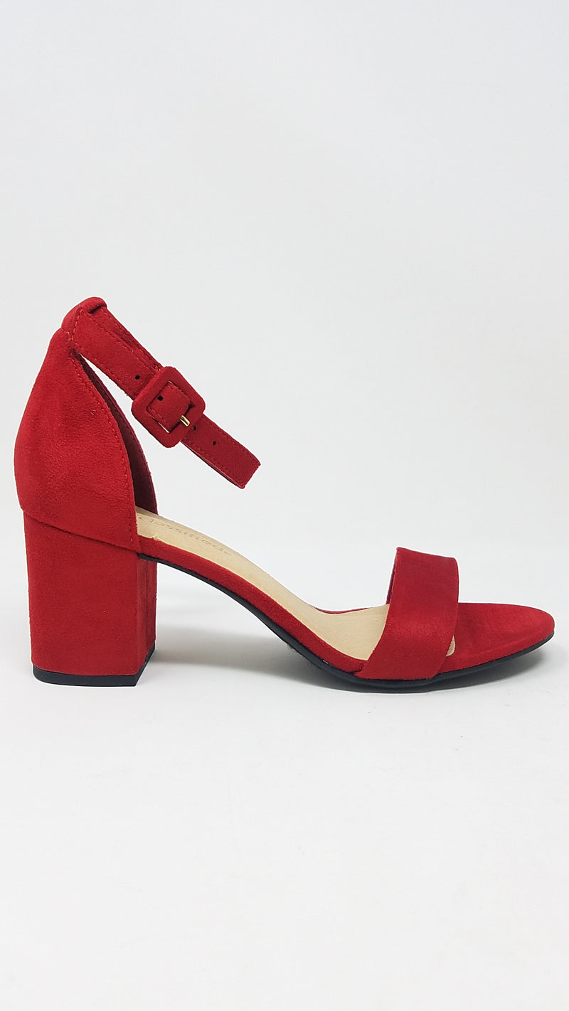 CAKE - RED SUEDE